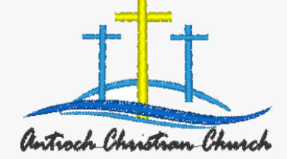 embroidered church logo